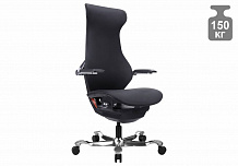 Фото Кресло эргономичное Everprof ATOM Black | АТОМ, синхромеханизм, слайдер, экокожа